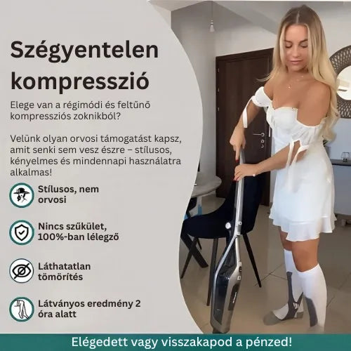 Zenstride® Légáteresztő kompressziós zokni fájdalommentes lábakhoz és talpakhoz