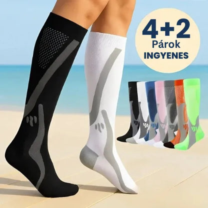 Zenstride® Légáteresztő kompressziós zokni fájdalommentes lábakhoz és talpakhoz